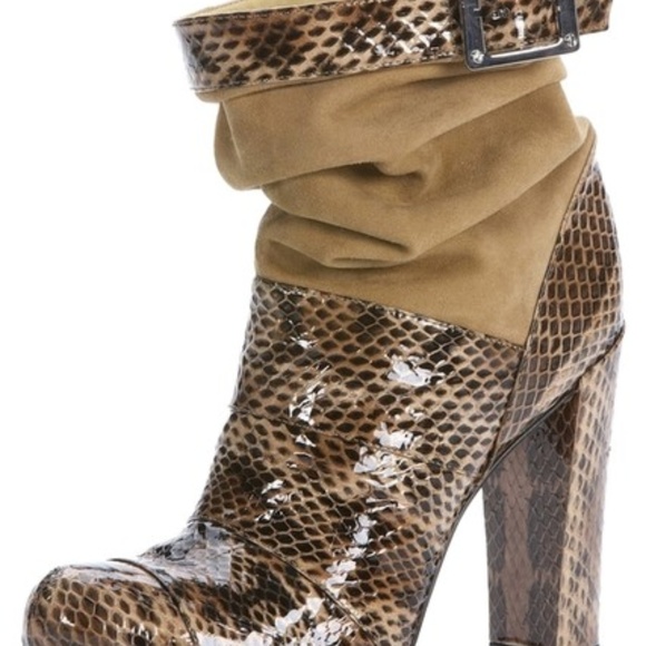 Rachel Zoe Shoes - Rachel Zoe Beige Claudia Midshaft Boots sz 6 VGUC!